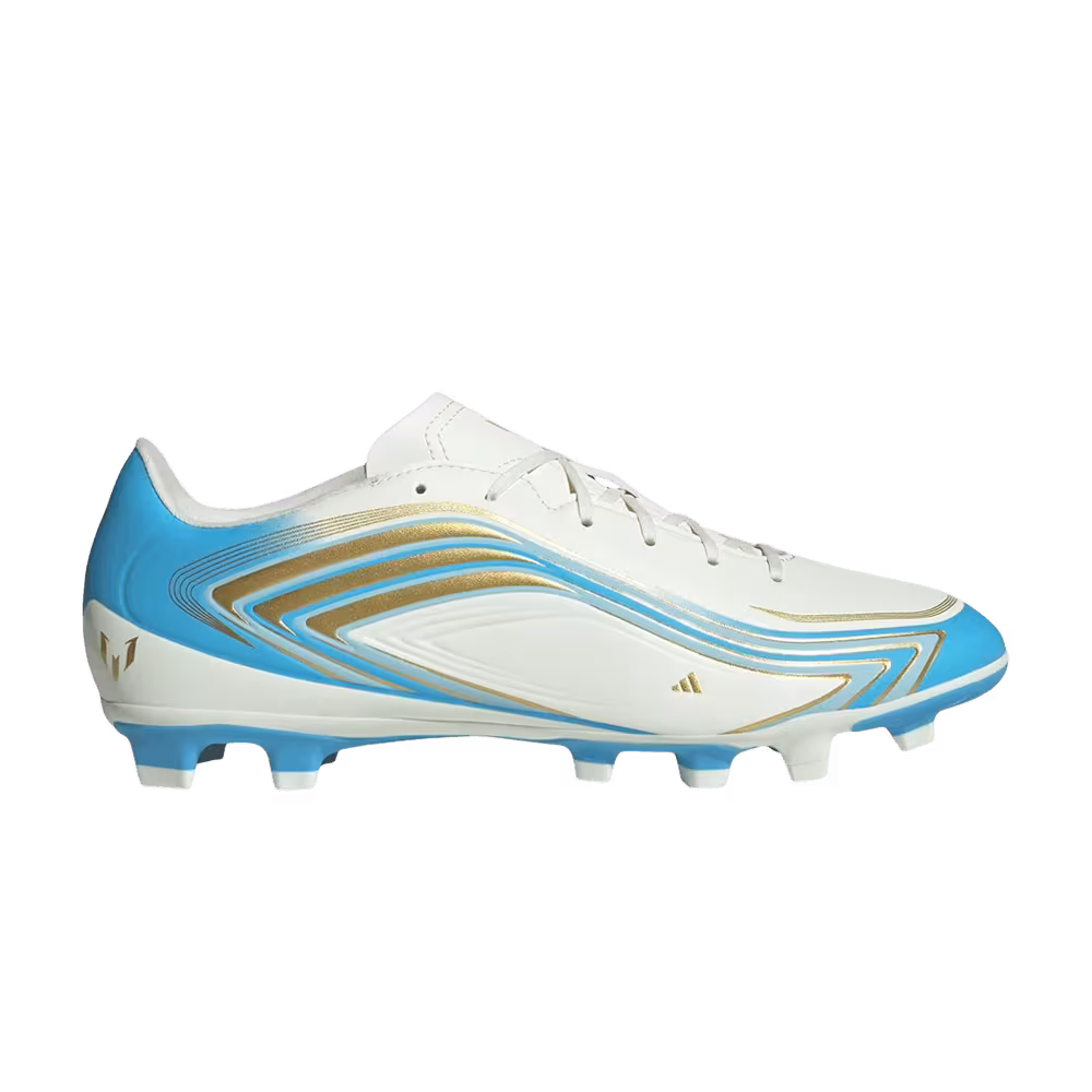 adidas F50 Messi Club FG MG Ivory Semi Blue Burst