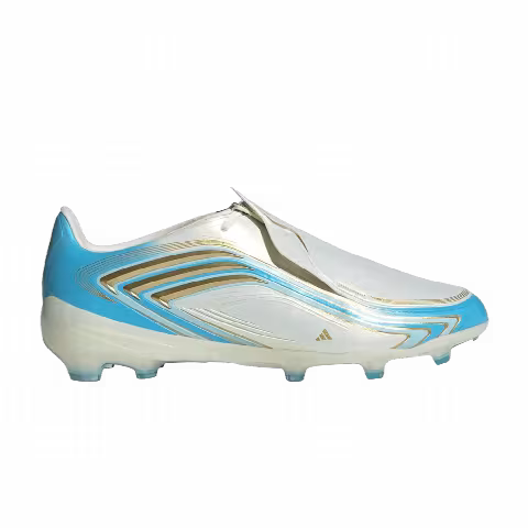 adidas F50 Messi Elite FG Little Kid 'Ivory Semi Blue Burst'