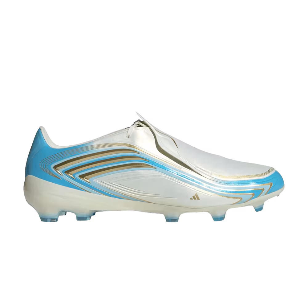 adidas F50 Messi Pro FG Ivory Semi Blue Burst