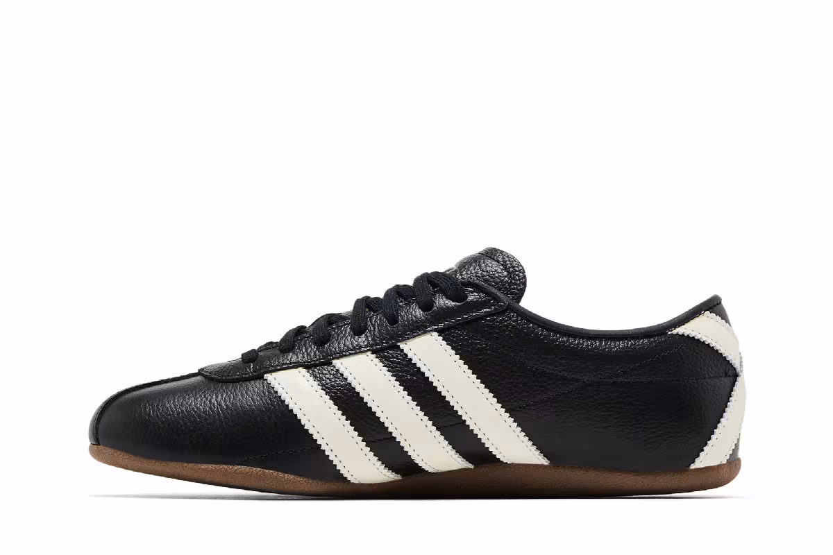 adidas Women's Tokyo Core Black Off White Gold Metallic, view 4