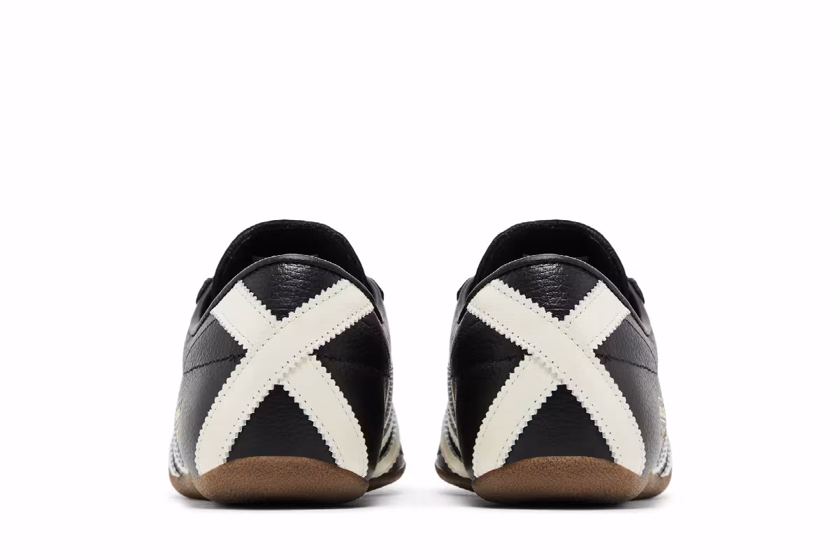 adidas Women's Tokyo Core Black Off White Gold Metallic, view 7