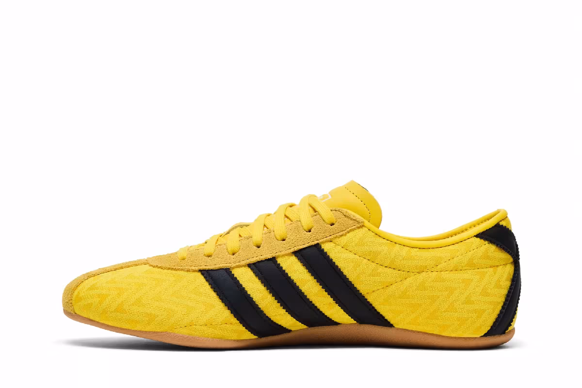 adidas Women's Tokyo Yellow Core Black Off White, view 4