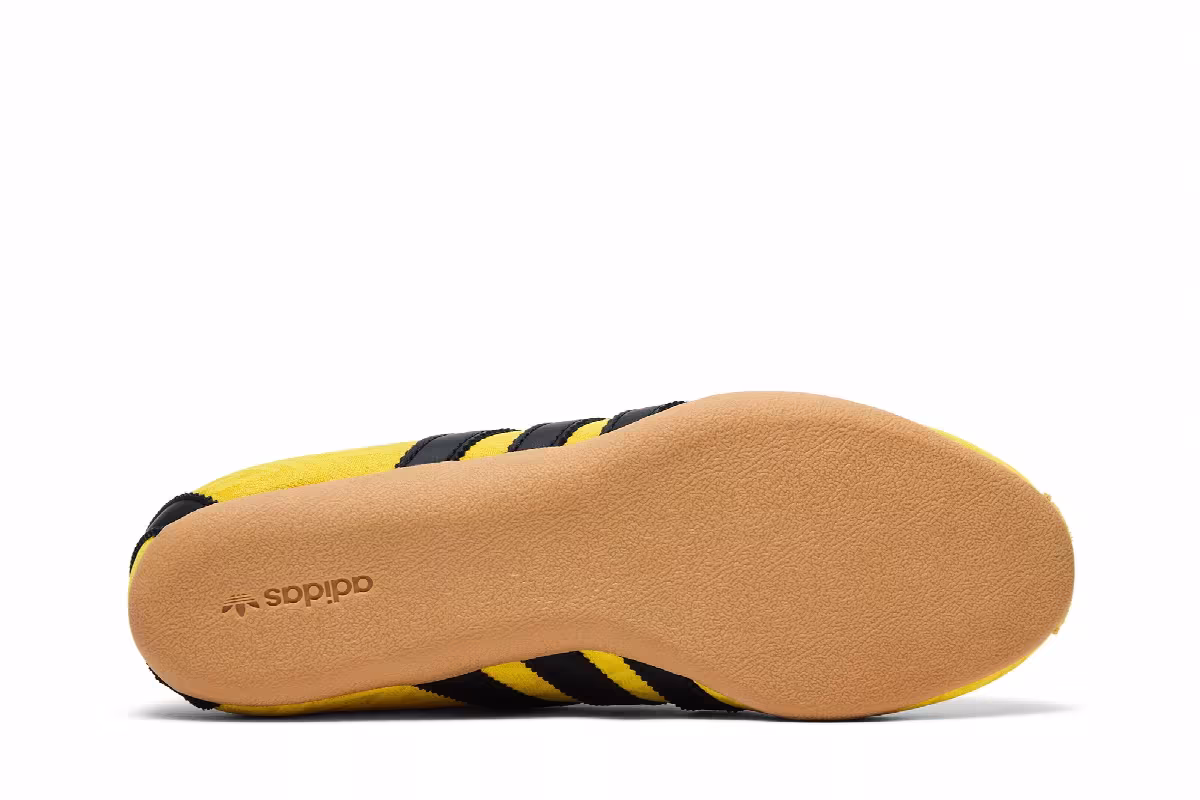 adidas Women's Tokyo Yellow Core Black Off White, view 5