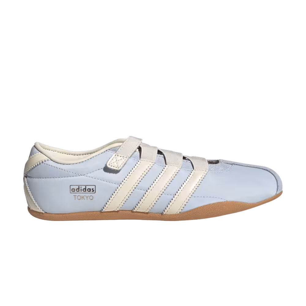 adidas Women's Tokyo Mary Jane Crystal Sky Cream White