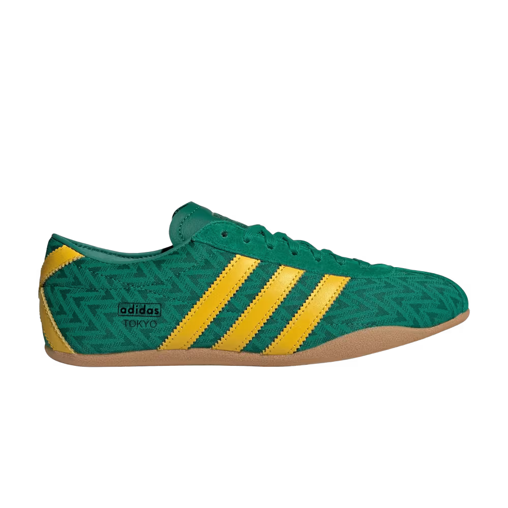 adidas Women's Tokyo Bold Green Yellow Core Black