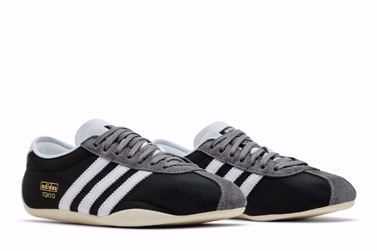 Adidas Women's Tokyo Black White, view 9