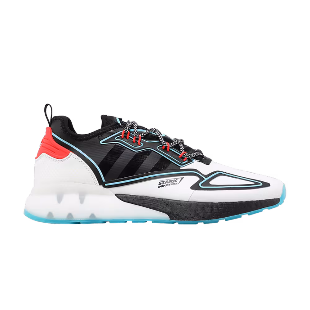 Marvel x adidas ZX 2K Boost Stark Industries - White