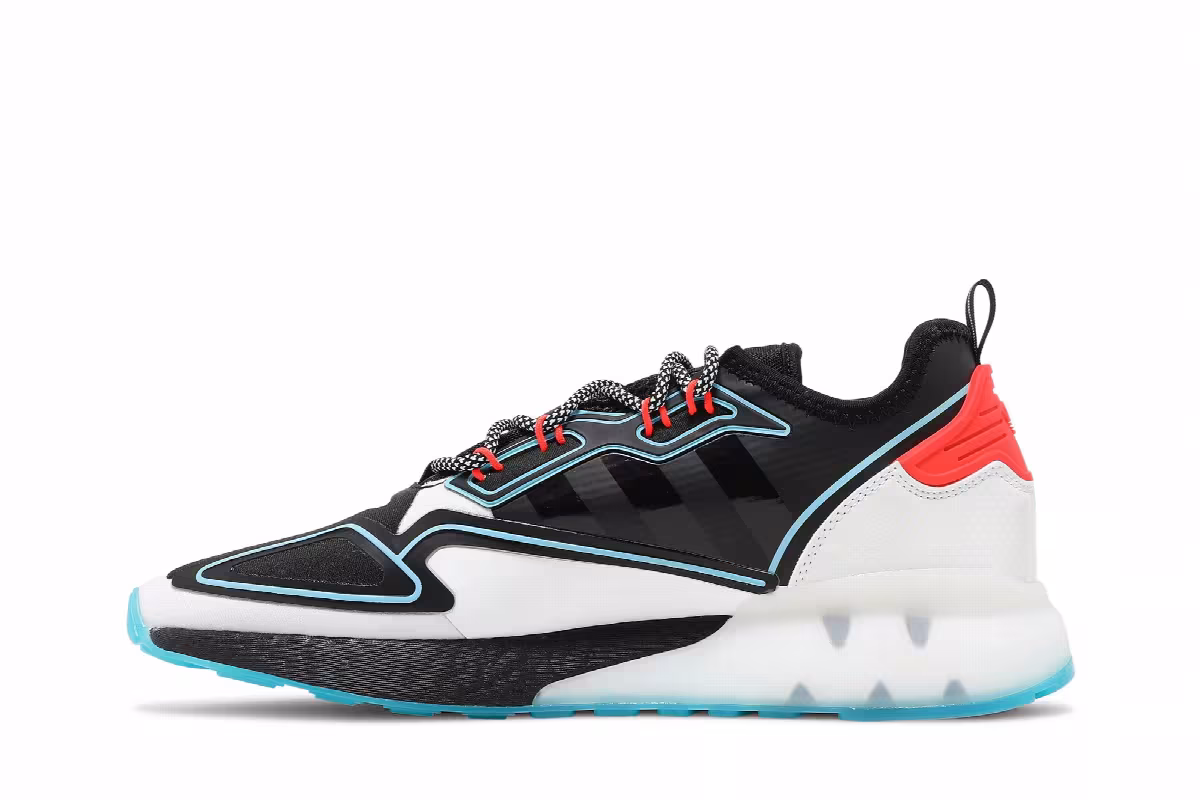 Marvel x adidas ZX 2K Boost Stark Industries - White, view 4