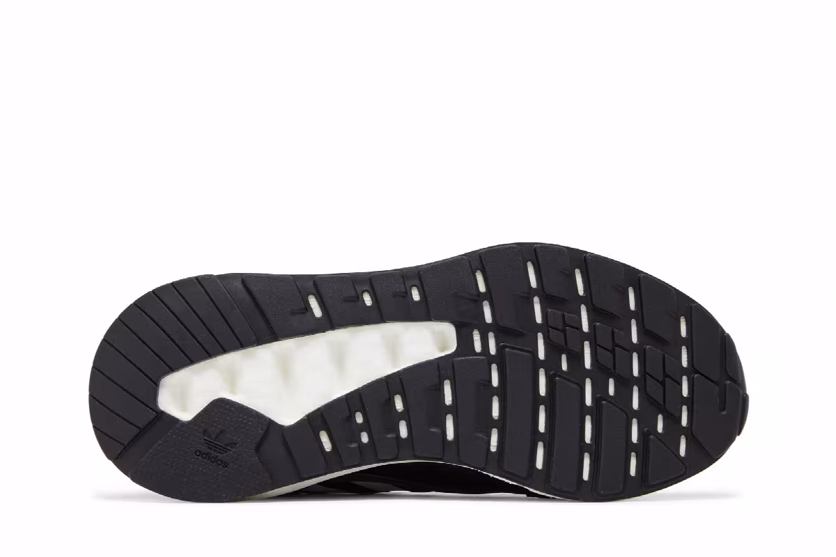 Adidas Women's ZX 2K Boost Black White, view 5