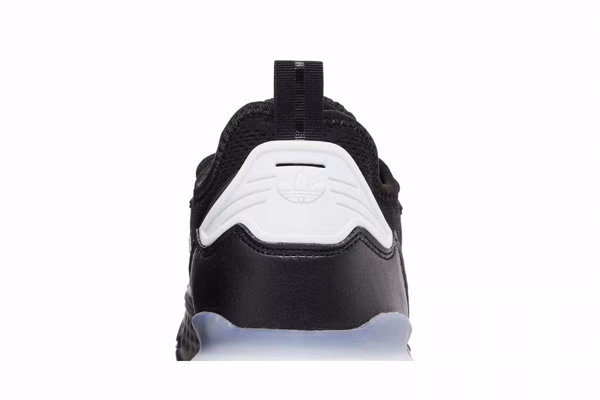 Adidas Women's ZX 2K Boost Black White, view 8
