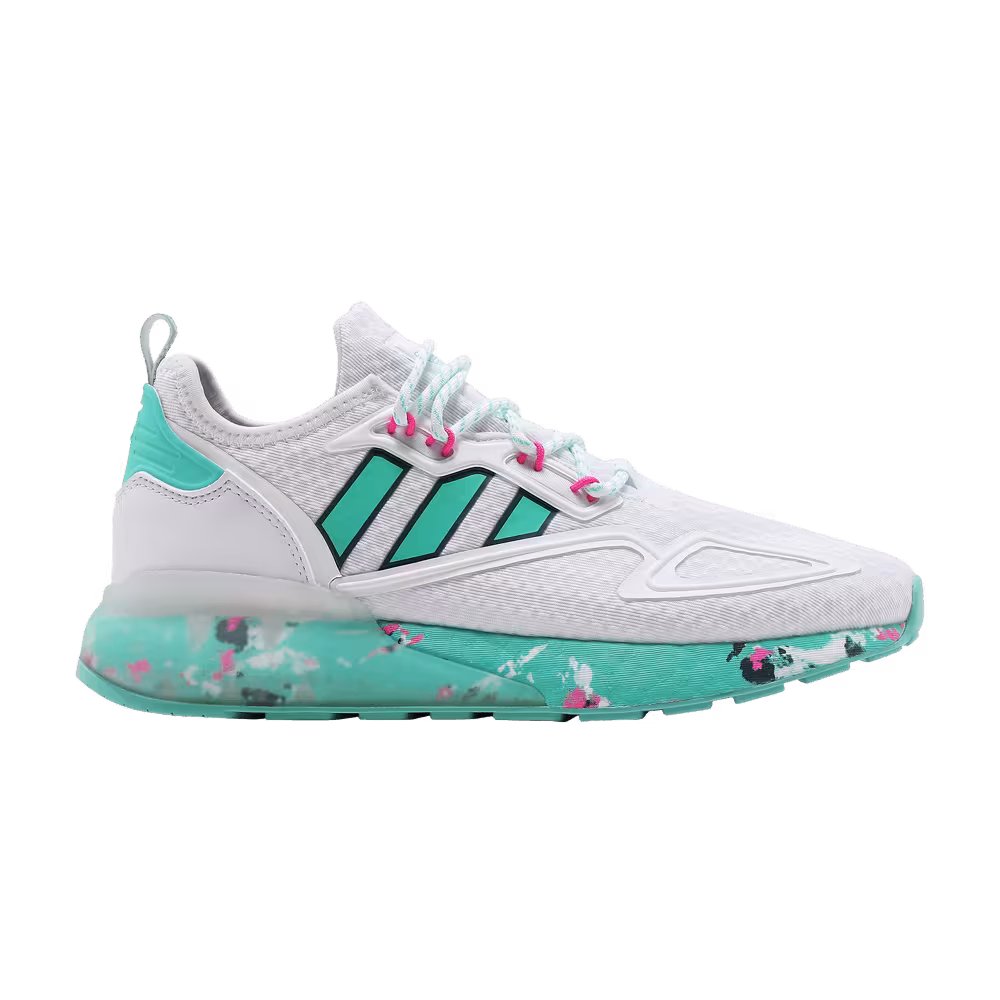 Adidas ZX 2K Boost White Active Mint