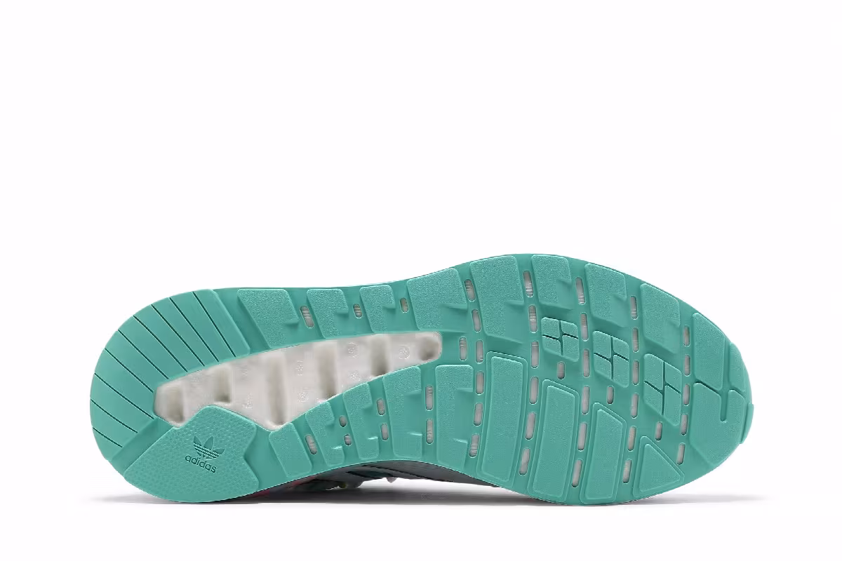 Adidas ZX 2K Boost White Active Mint, view 5