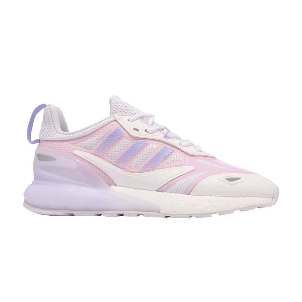 Adidas Women's ZX 2K Boost 2.0 White Violet Tone