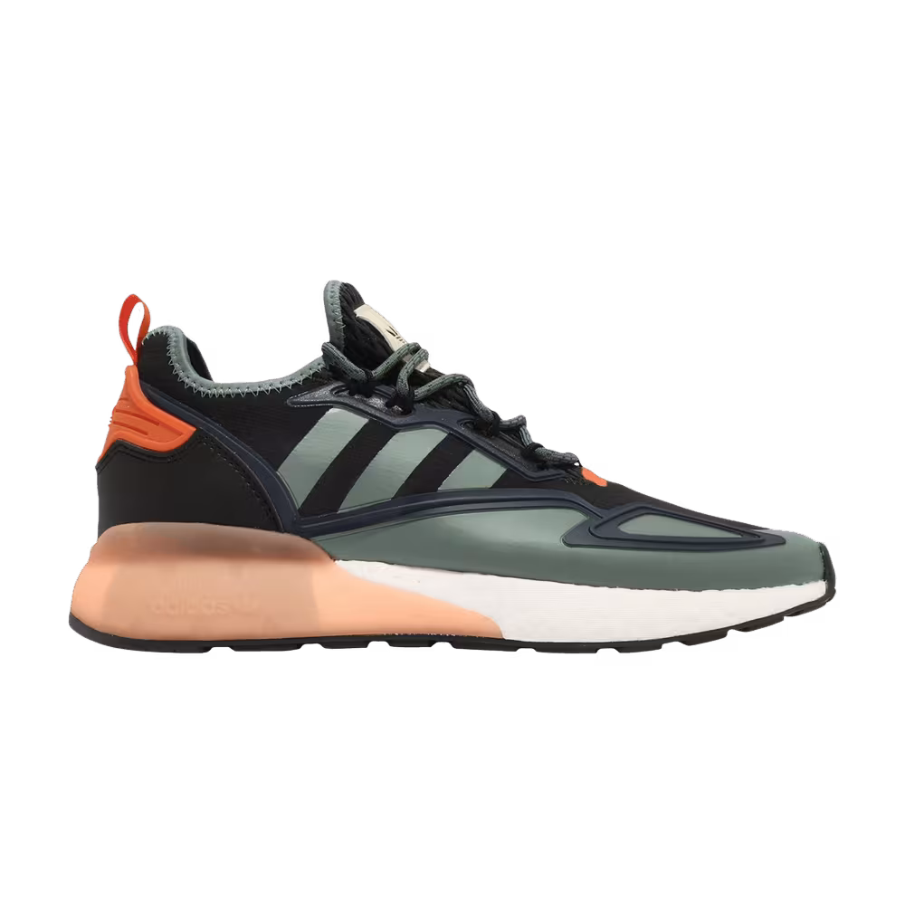 Adidas ZX 2K Boost Black Tech Emerald