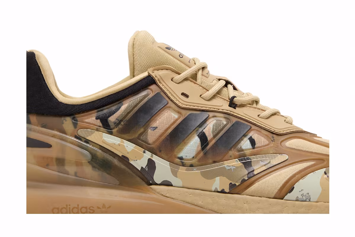 adidas ZX 2K Boost 2.0 Trail Camo, view 3