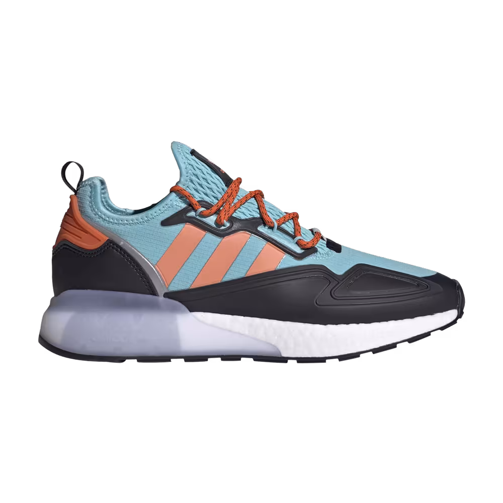 Adidas ZX 2K Boost Light Aqua Easy Orange
