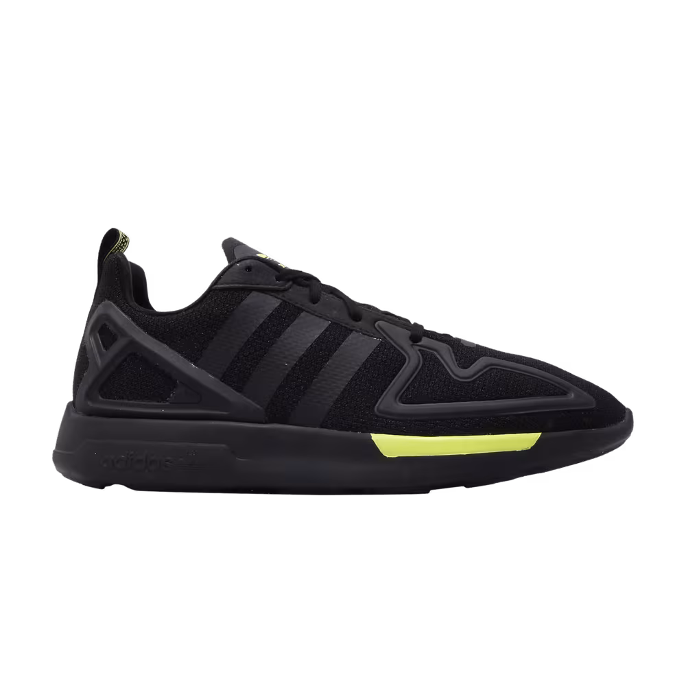 Adidas ZX 2K Flux Black Solar Yellow