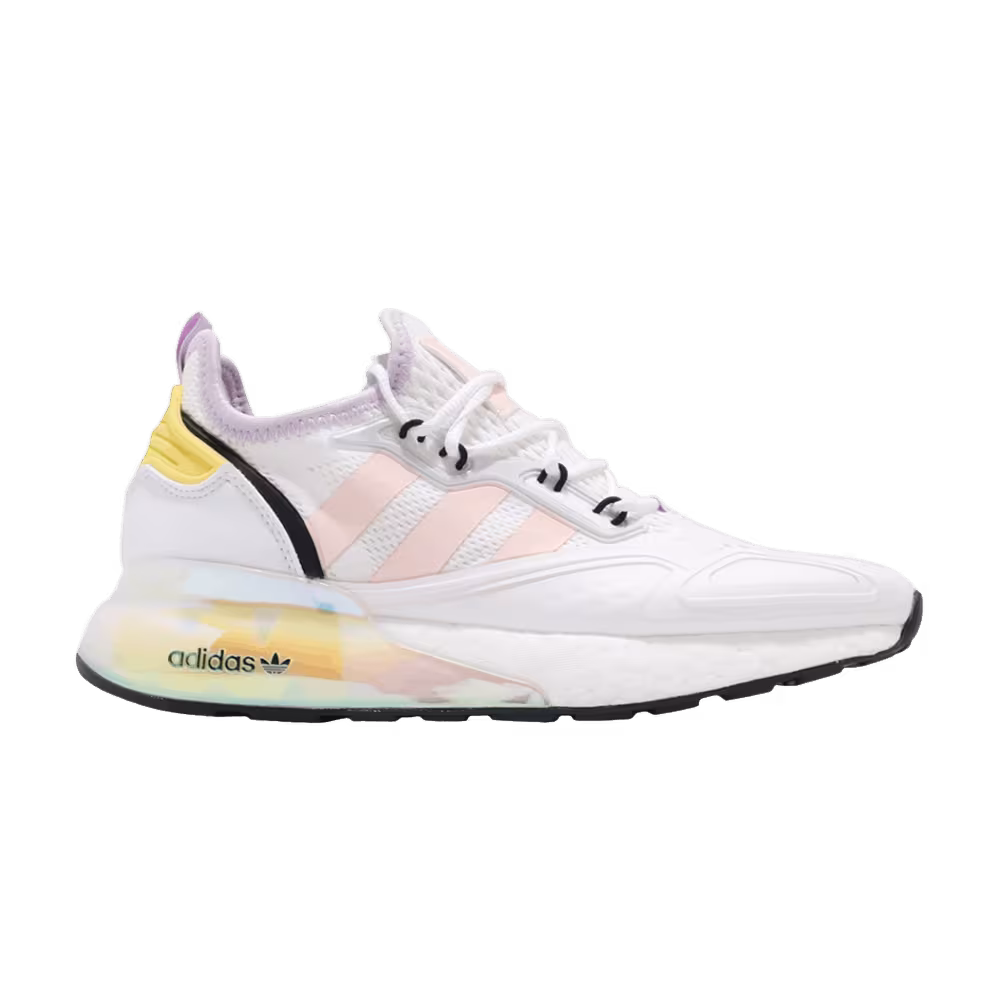 Adidas Women's ZX 2K Boost White Pink Tint