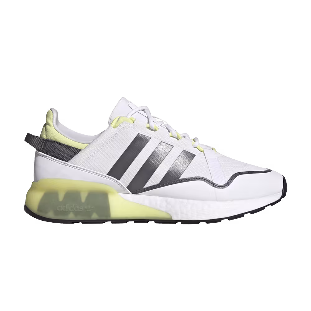 Adidas ZX 2K Boost Pure White Pulse Yellow