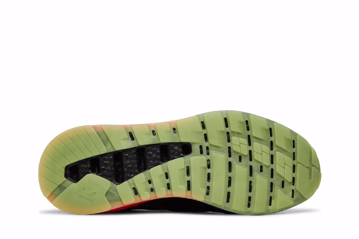 adidas ZX 2K Boost Black Scarlet, view 5