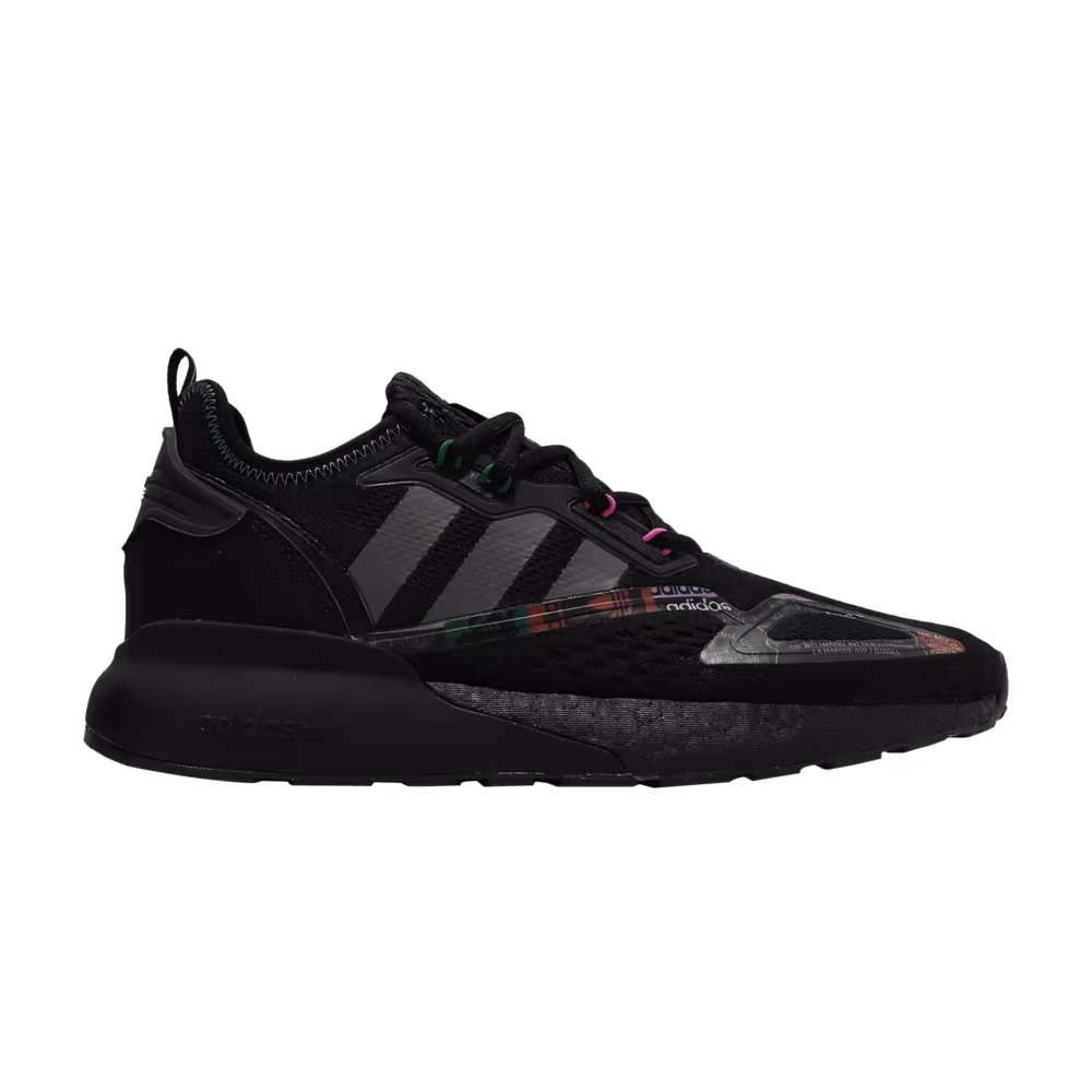 Adidas ZX 2K Boost Black Bright Green