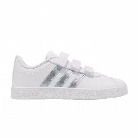 Adidas VL Court 2.0 J 'White Vision Metallic'