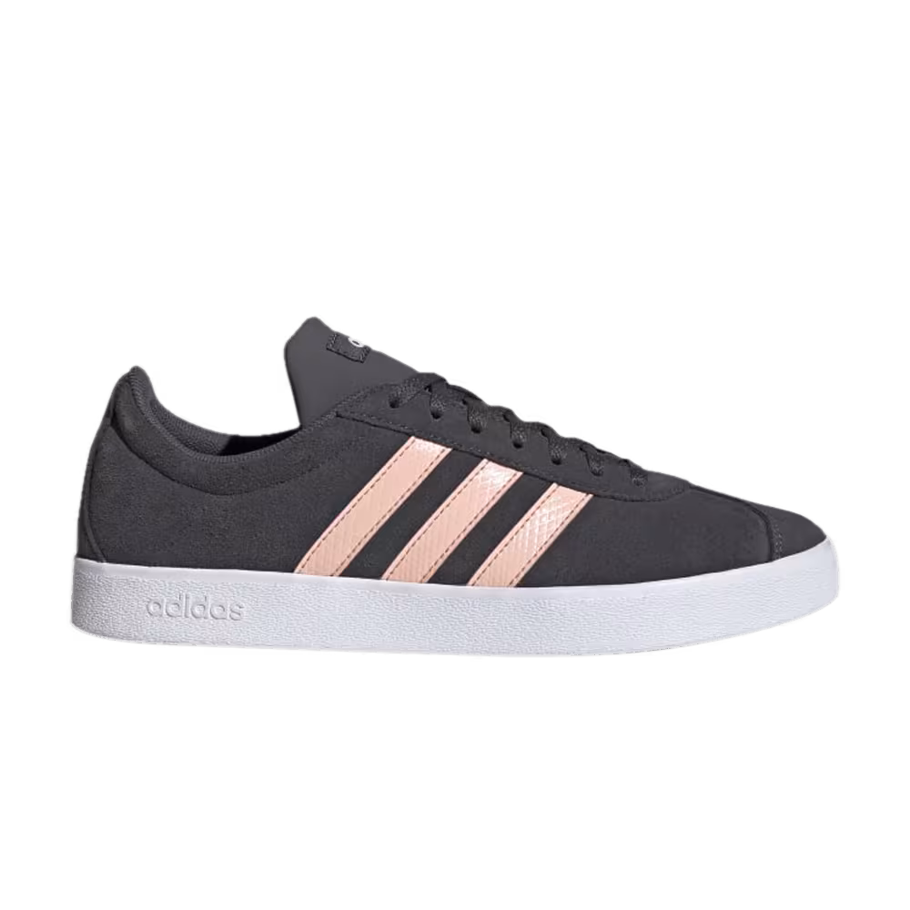 Adidas Women's VL Court 2.0 Grey Glow Pink