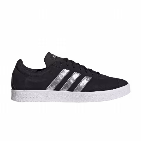 Adidas Wmns VL Court 2.0 'Black Platinum Metallic'