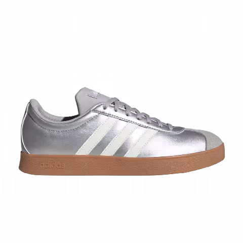 adidas Wmns VL Court Base 'Silver Metallic Core White Grey'