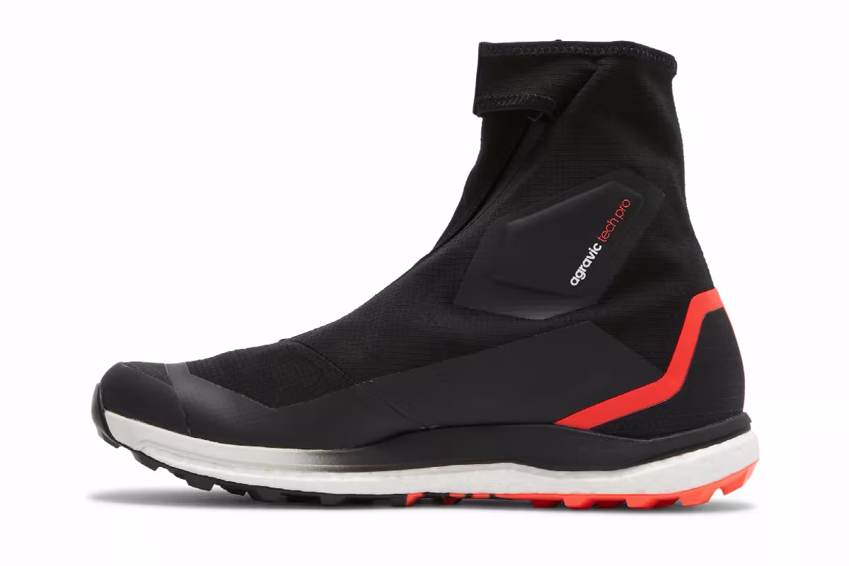 Adidas Terrex Agravic Tech Pro Trail Black Solar Red, view 4