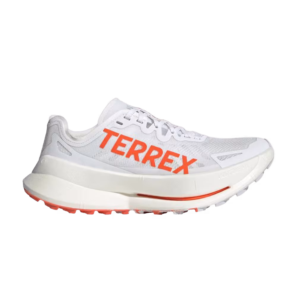 adidas Women's Terrex Agravic Speed Ultra White Impact Orange