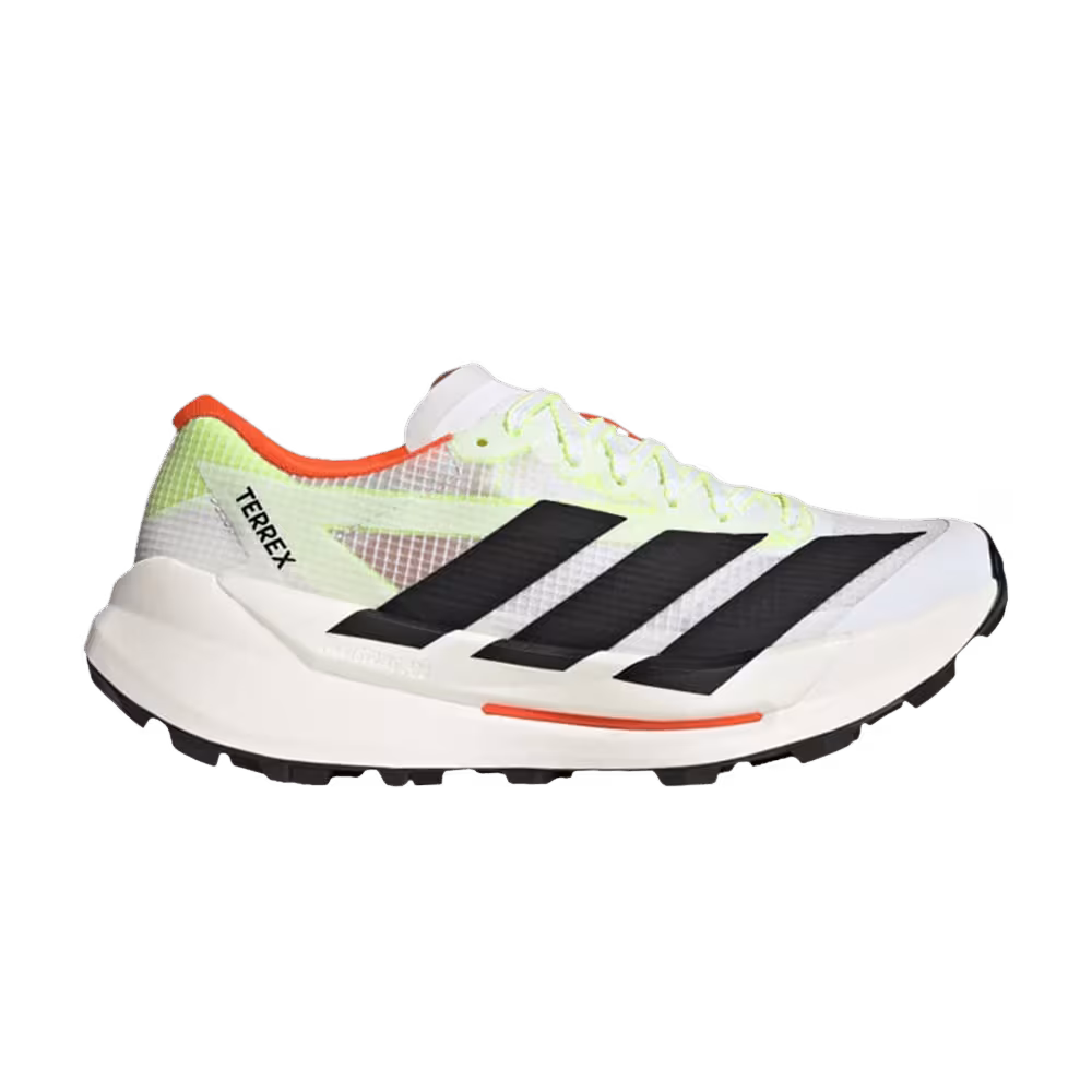 adidas Women's Terrex Agravic TT Trail Cloud White Core Black Impact Orange
