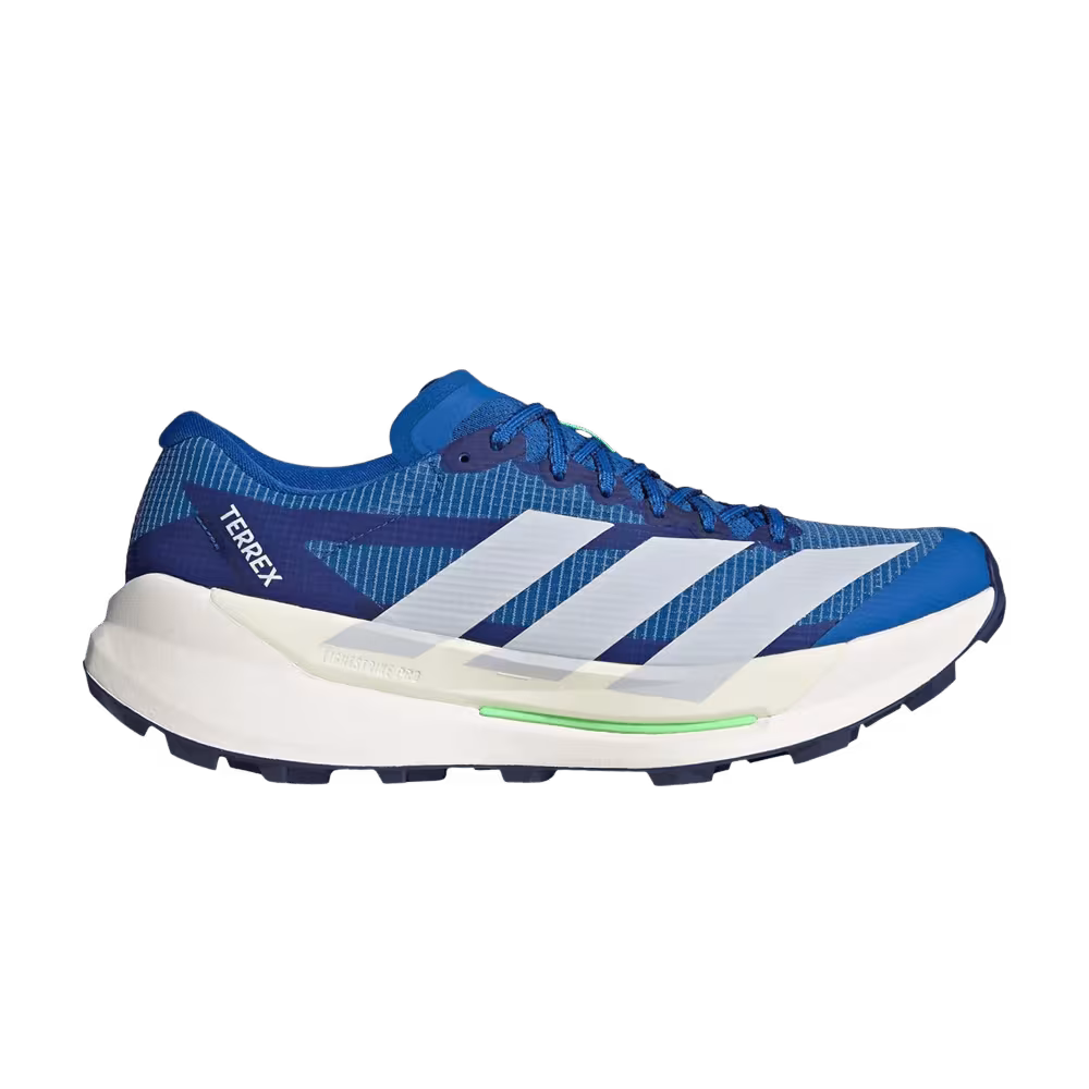adidas Trail Terrex Agravic Trail Blue Dash Grey Lime Burst