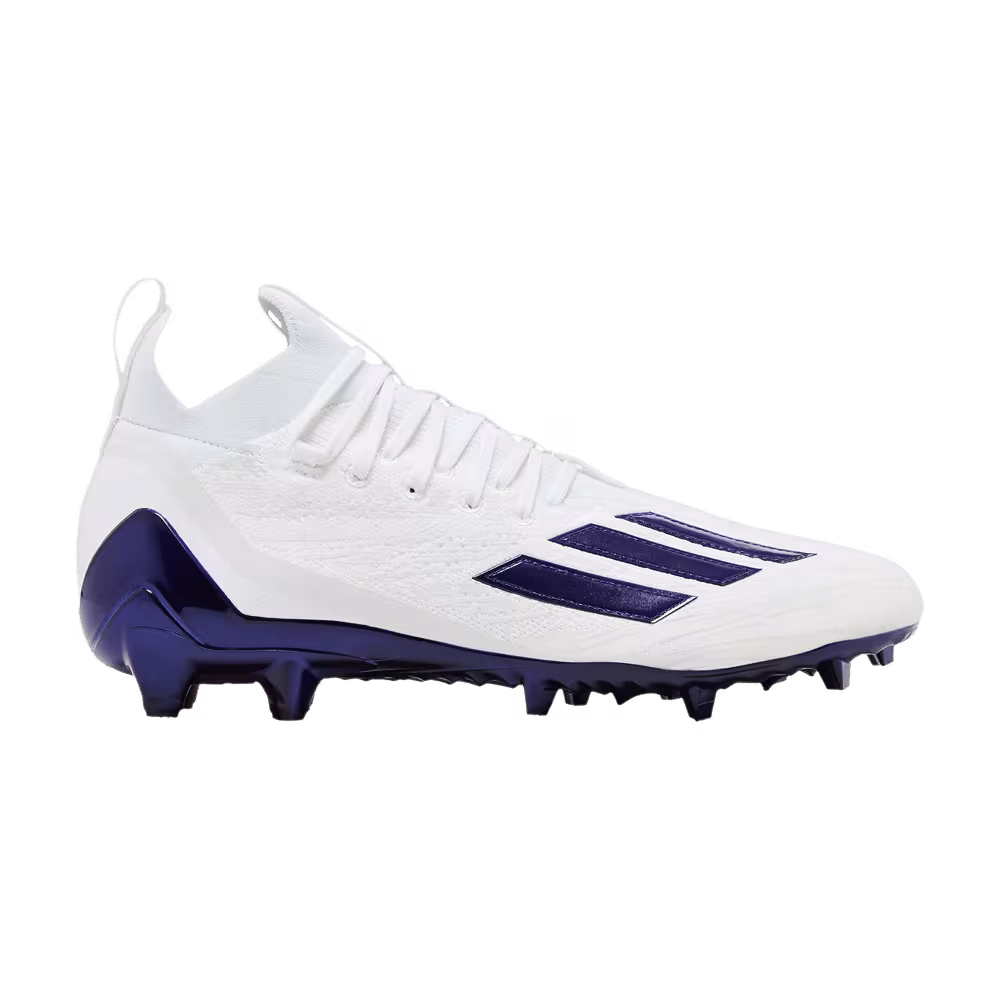 adidas Adizero Primeknit Cleats White Purple