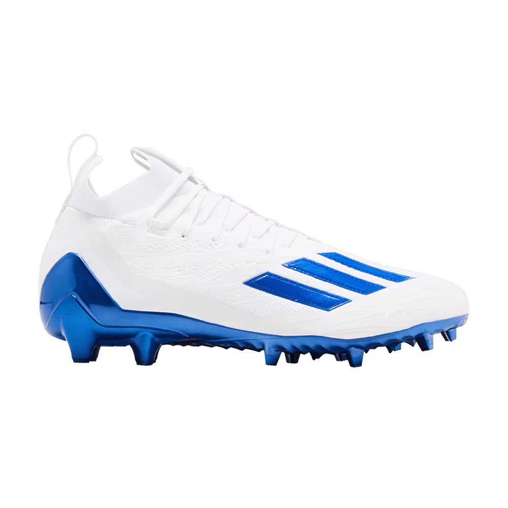 adidas Adizero Primeknit Cleats White Royal Blue