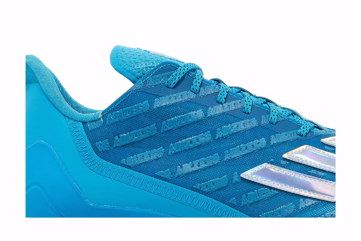 adidas Adizero Cleat Cyan, view 3