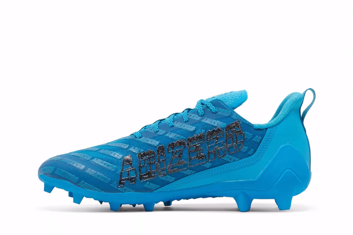 adidas Adizero Cleat Cyan, view 4