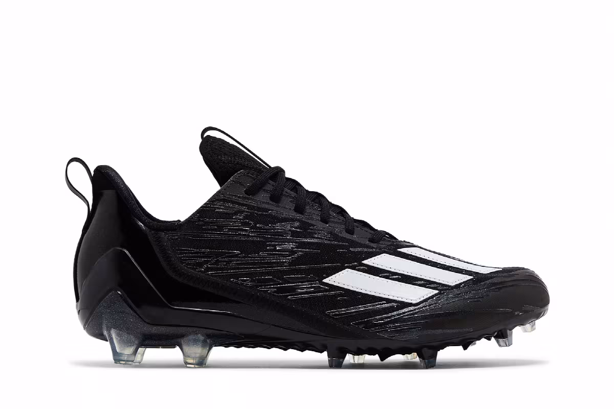 adidas Adizero 12 Black White, view 2