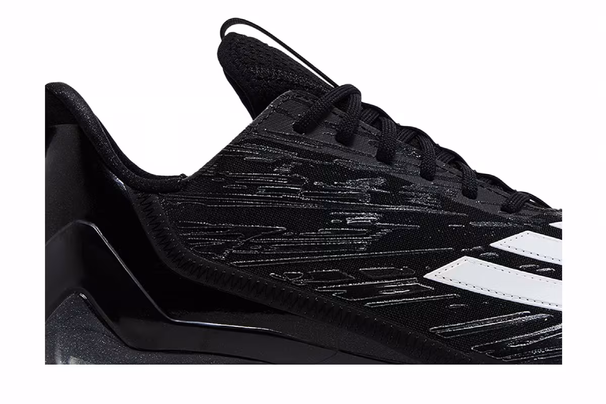 adidas Adizero 12 Black White, view 3