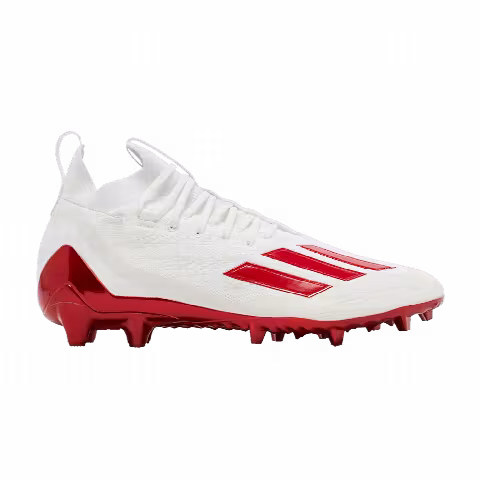 adidas Adizero Primeknit Cleats 'White Team Power Red'