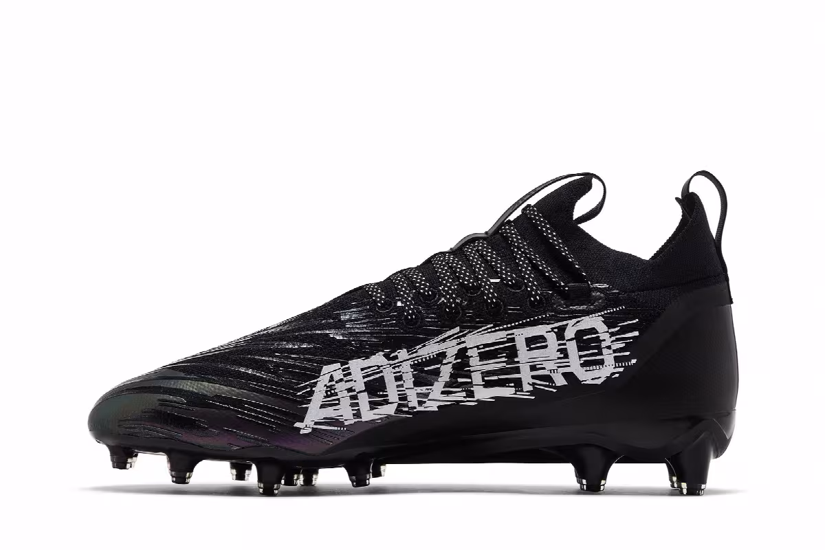 adidas Adizero Primeknit RFS Cleat Black Purple, view 4