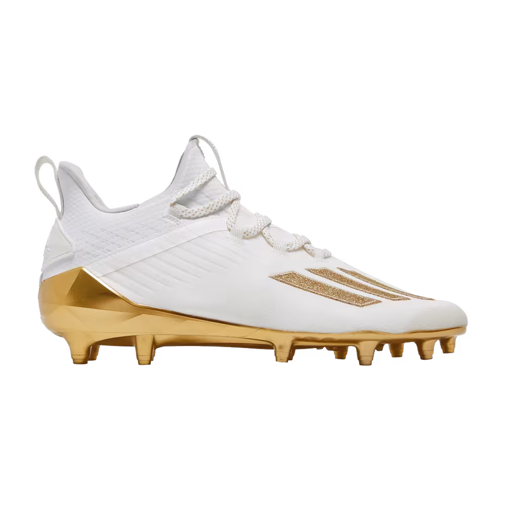 Adidas Adizero Cleat White Metallic Gold