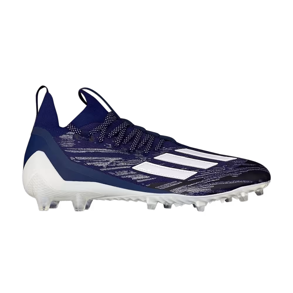 Adidas Adizero Primeknit Cleats Navy White