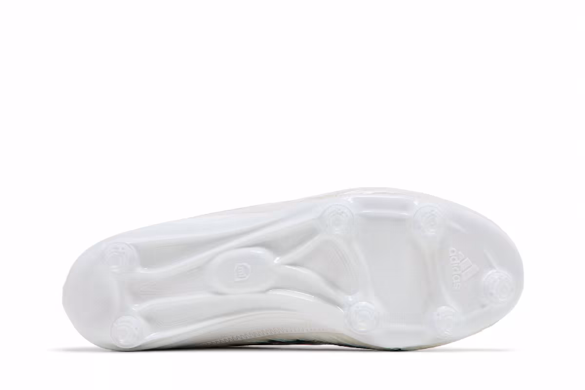adidas Adizero Cleats White Black, view 5