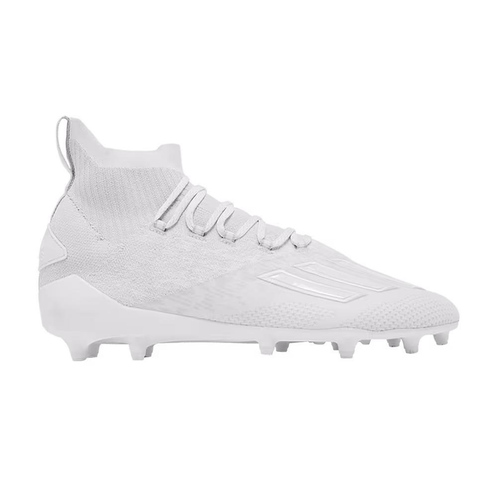 Adidas Adizero Primeknit SK Cleats White Clear Grey