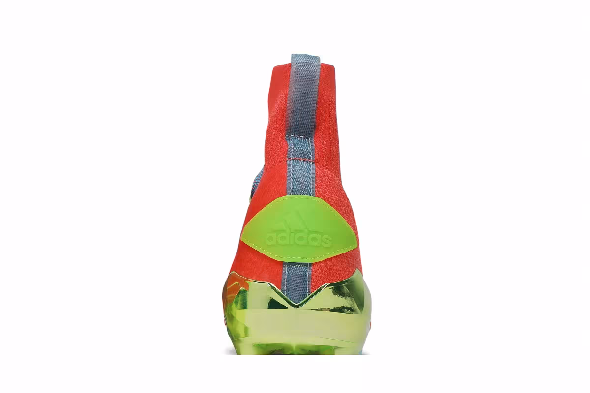 Adidas Adizero Primeknit Cleats Signal Coral Bright Cyan, view 8