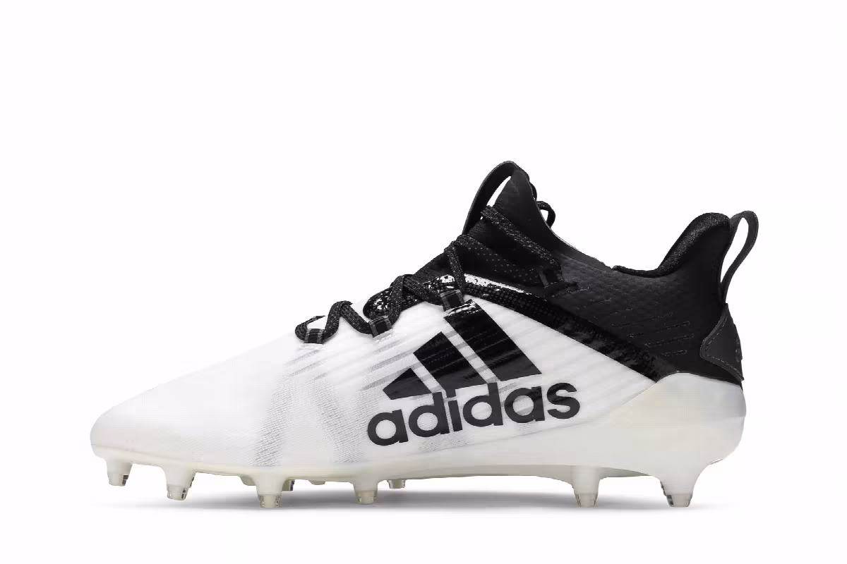Adidas Adizero Cleat White Black, view 4