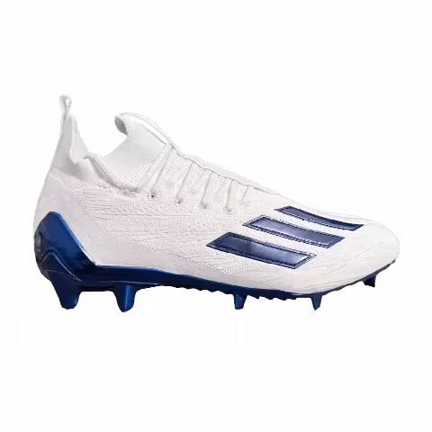 adidas Adizero Primeknit Cleats 'White Navy'