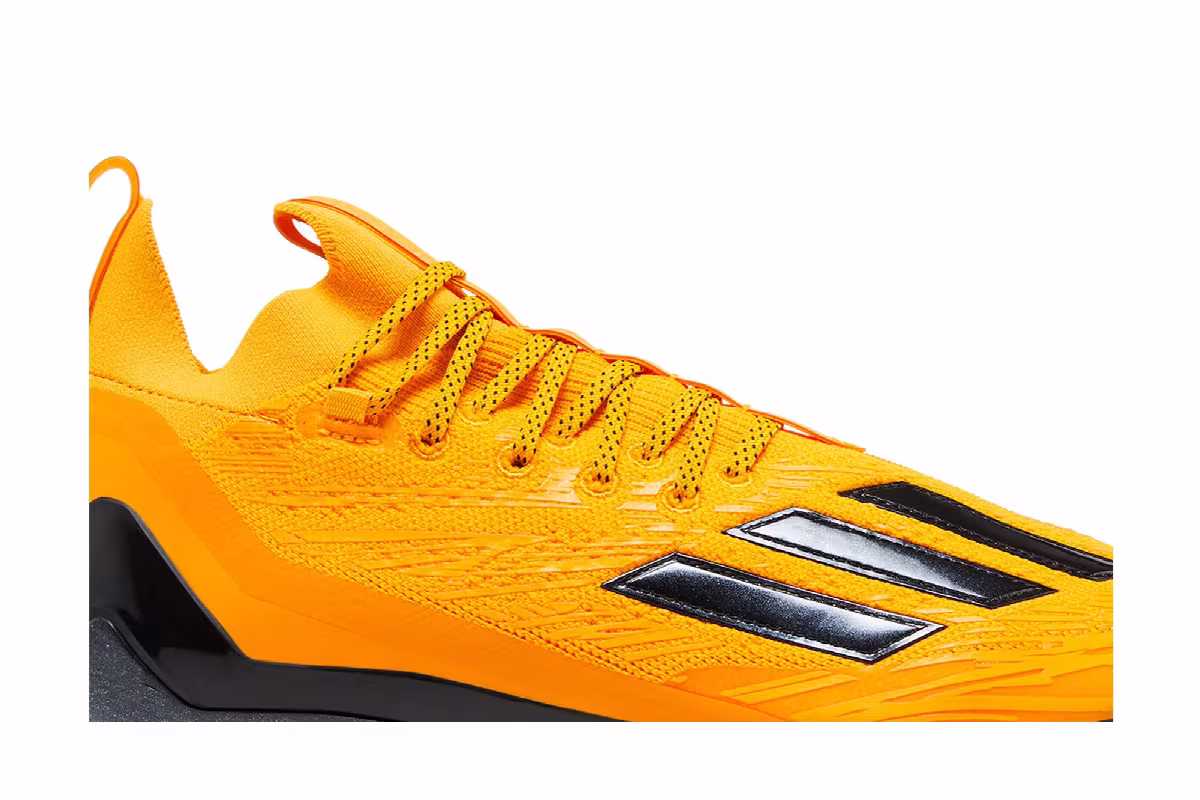 Adidas Adizero Primeknit Cleats Collegiate Gold, view 3