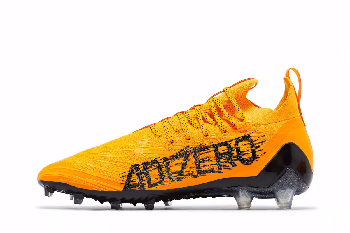 Adidas Adizero Primeknit Cleats Collegiate Gold, view 4